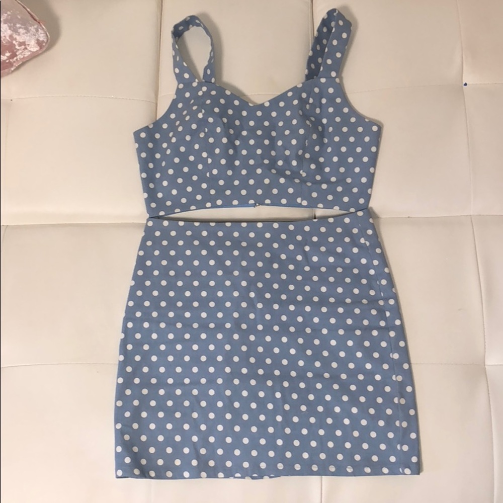 Powder blue 2 piece set